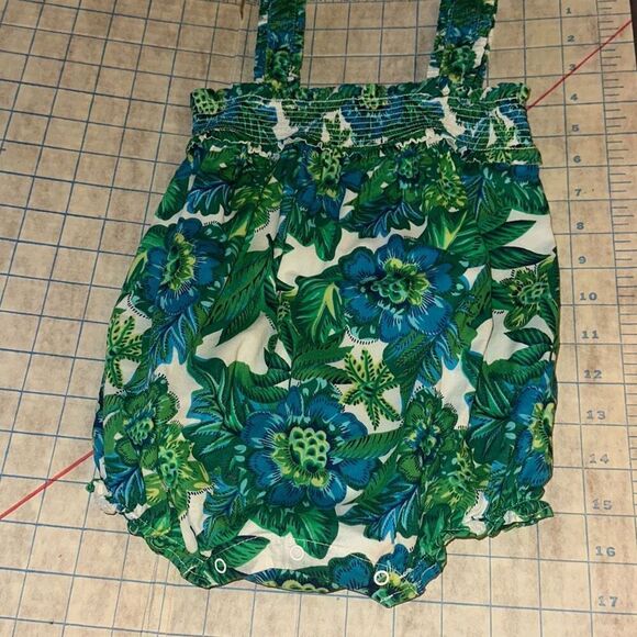 Janie and Jack Romper Toddler Girl 12-18 months - Picture 9 of 10